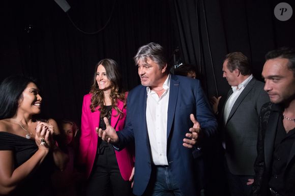 Exclusif - David Douillet, Vanessa Carrara , Anggun, Jean-Baptiste Guégan - Backstage de l'enregistrement de l'émission "La Chanson secrète 7 » à la Scène musicale à Paris, qui sera diffusée le 15 janvier 2021 sur TF1.  © Gaffiot-Moreau / Bestimage