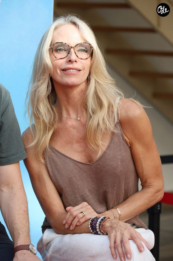 Tonya Kinzinger lors de la 25ème édition du Festival de la fiction de la Rochelle le 16 septembre 2023.
© Denis Guignebourg / Bestimage