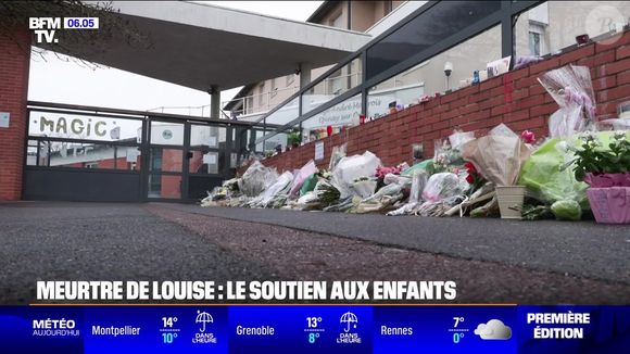 Meurtre de Louise, capture d'écran BFMTV.
