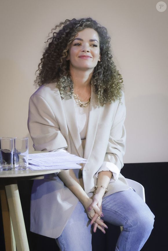 Anaïs Grangerac - Lancement de la 7ème édition du "Concours Moteur!" dans les locaux de TF1 à Boulogne-Billancourt le 6 février 2023. © Jack Tribeca / Bestimage