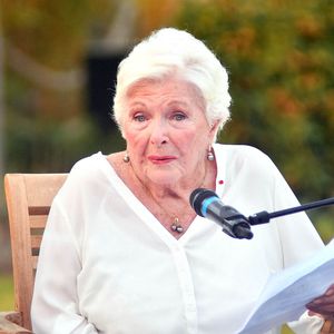 Line Renaud assistant à l'inauguration du "Jardin des Ambassadeurs-Line Renaud" à Paris, France, le 2 octobre 2023. Photo by Karim Ait Adjedjou/ABACAPRESS.COM