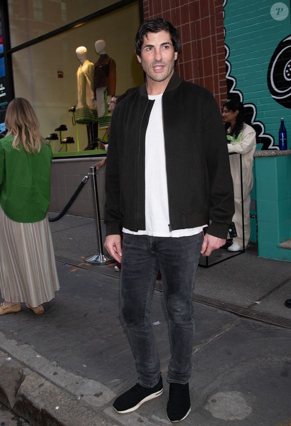 Brandon Davis - Arrivées au lancement de la collaboration, en édition limitée, Longchamp x Jeremy Scott, à la boutique Longchamp de Soho à New York le 26 mai 2026.

©Bestimage