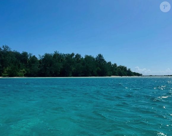 Christophe Licata immortalise ses vacances à Bora-Bora (Capture d'écran Instagram- Juillet 2025).