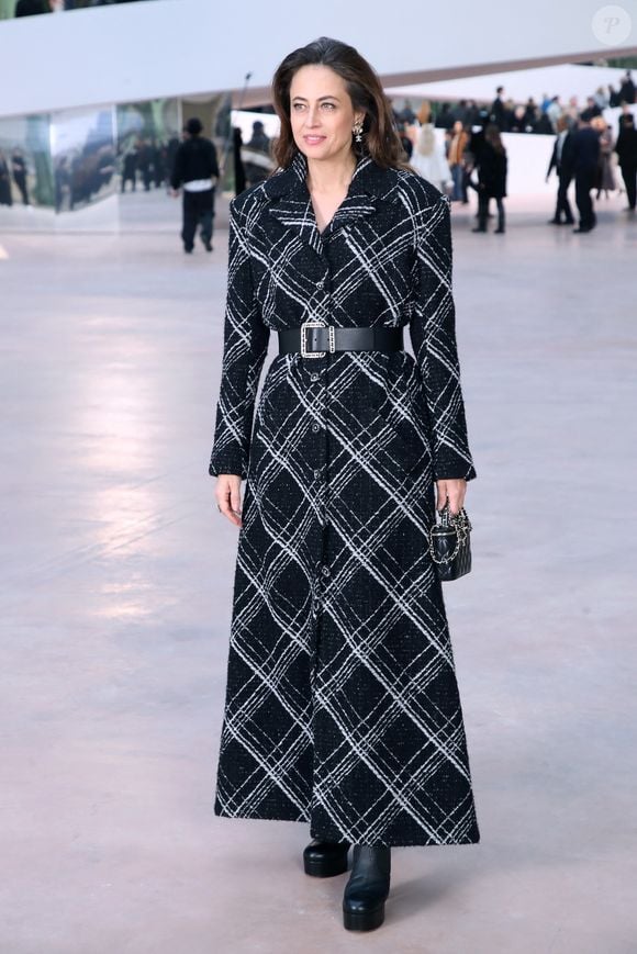 Anne Berest - Célébrités au Défilé de Mode Chanel, Collection Haute Couture Printemps / Été 2025, dans le cadre de la Fashion Week de Paris, France, le 27 Janvier 2025. 

© Bertrand Rindoff / Bestimage