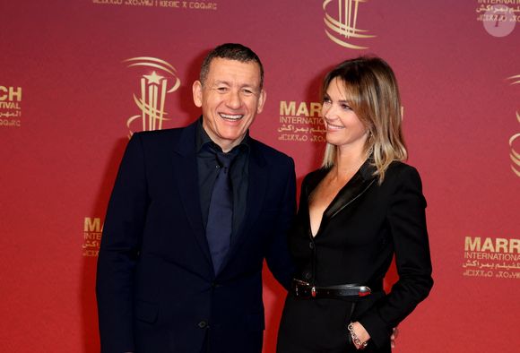 Dany Boon et sa compagne Clara Vello - Tapis rouge dans le cadre de la 22ème édition du Festival International du Film de Marrakech le 2 décembre 2025. © Dominique Jacovides/Bestimage