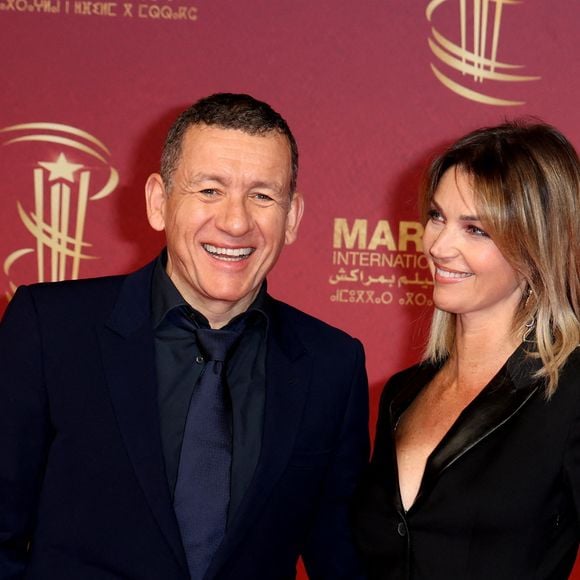 Dany Boon et sa compagne Clara Vello - Tapis rouge dans le cadre de la 22ème édition du Festival International du Film de Marrakech le 2 décembre 2025. © Dominique Jacovides/Bestimage