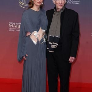 C'est la comédienne qui s'est chargée de remettre un prix d'honneur au réalisateur et producteur canadien David Cronenberg, ému par cette belle distinction.
Diane Kruger, David Cronenberg - Tapis rouge du 21ème Festival du film de Marrakech au Maroc le 2 Décembre 2024. © Dominique Jacovides/Bestimage