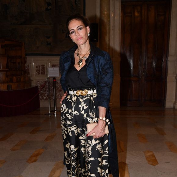 Adriana Abascal au Concert pour la Paix d'Omar Harfouch. Rome, Palais Montecitorio Salle de la Reine "Concert pour la Paix - Omar Harfouch au Parlement Italien". Italie, Rome le 29 avril 2025. Photo par IPA/ABACAPRESS.COM