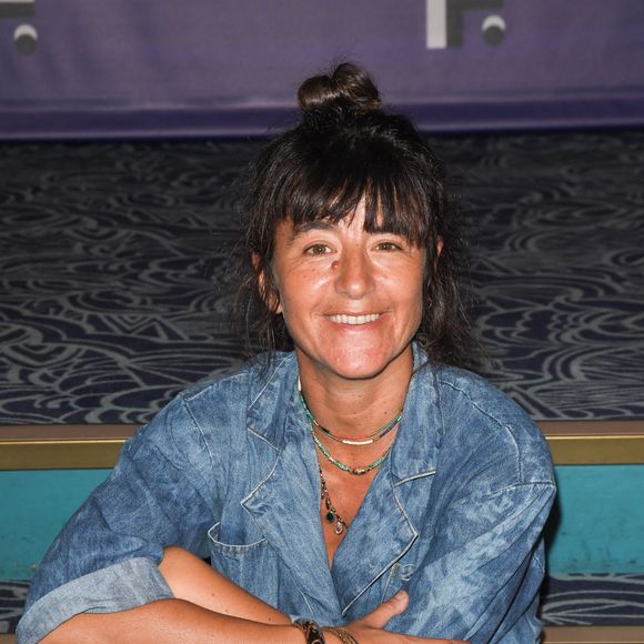 Romane Bohringer lors de la projection évènement "Ils Étaient Dix" sur M6, lors du Festival de la Fiction TV aux Folies Bergère à Paris le 17 septembre 2020. © Coadic Guirec / Bestimage