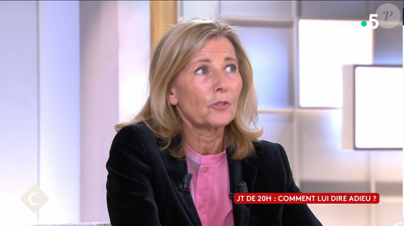 "Je peux imaginer ce qu'elle peut vivre" : Anne-Sophie Lapix quitte France 2, une autre star des JT est passée par là et donne son avis dans "C à Vous", il s'agit de Claire Chazal