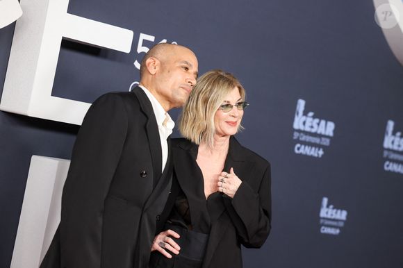 Ben Harper et Michèle Laroque au photocall de la 51ème cérémonie des César à l'Olympia à Paris, France, le 26 février 2025 © Borde-Jacovides/Bestimage