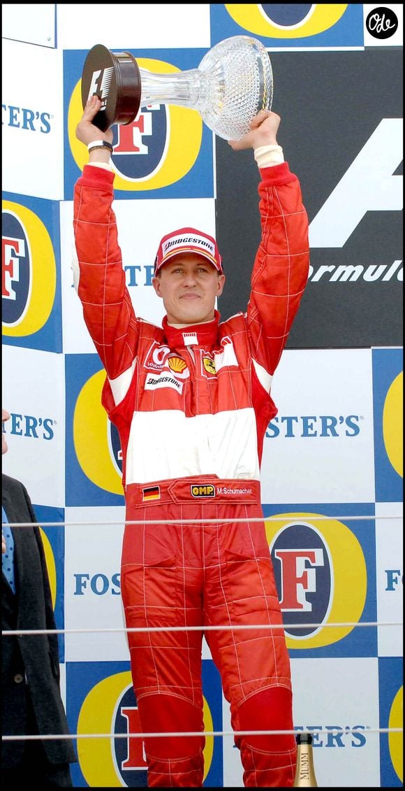 Michael Schumacher lors du Grand Prix de Grande-Bretagne de Formule 1, à Silverstone, en 2006. © GOFF  / BESTIMAGE