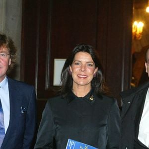 Erbprinz Albert von Monaco (r) beim seinem Besuch von Berlin / Besuch eines Konzertes mit Künstlern aus Monaco im Berliner Dom / Mit dabei Ernst August von Hannover mit Prinzessin Caroline von Monaco. Photo by Steffens/DDP/ABACAPRESS.COM