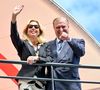 Ce E-Prix constitue d'ailleurs un rendez-vous désormais incontournable dans leur agenda mondain et sportif

Le prince et la princesse Charles et Camilla de Bourbon des Deux Siciles durant le Monaco E-Prix 2026, Round 10, le 17 mai 2026.  © Bruno Bebert / Bestimage
