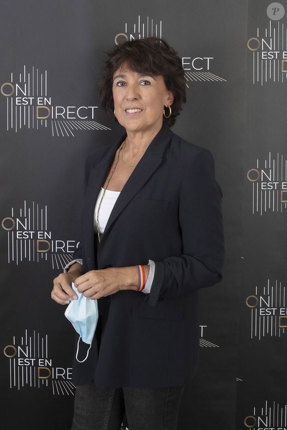 Isabelle Alonso - Backstage de l'émission "On Est En Direct" (OEED) du samedi 25/09/2021, présentée par L.Salamé et L.Ruquier - ©Jack Tribeca/Bestimage