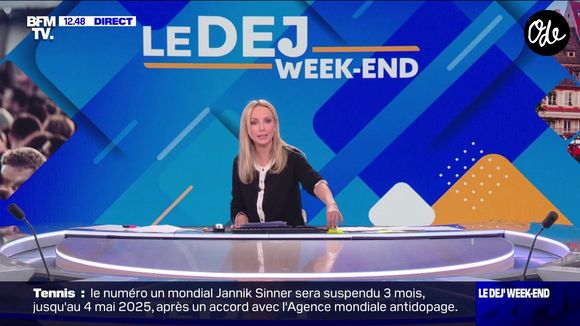La journaliste a annoncé son départ sur son compte X le jeudi 25 juin 2026

Anne Seften effectue ses premiers pas sur l'antenne de BFMTV le samedi 15 février 2025, après avoir été congédiée de LCI.
Crédit : BFMTV