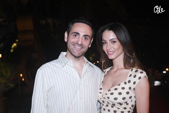 Camille Combal et sa femme Marie à la 1ère édition du Marrakech Comedy Festival le 6 juin 2026 © Rachid Bellak / Bestimage