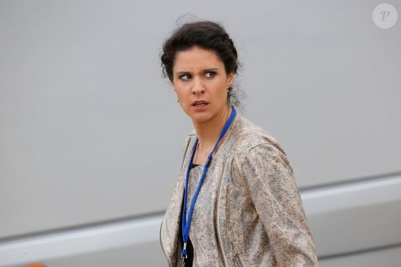 Apolline de Malherbe lors du défilé du 14 juillet 2015, place de la Concorde, à Paris, le 14 juillet 2015. © Alain Guizard/Bestimage