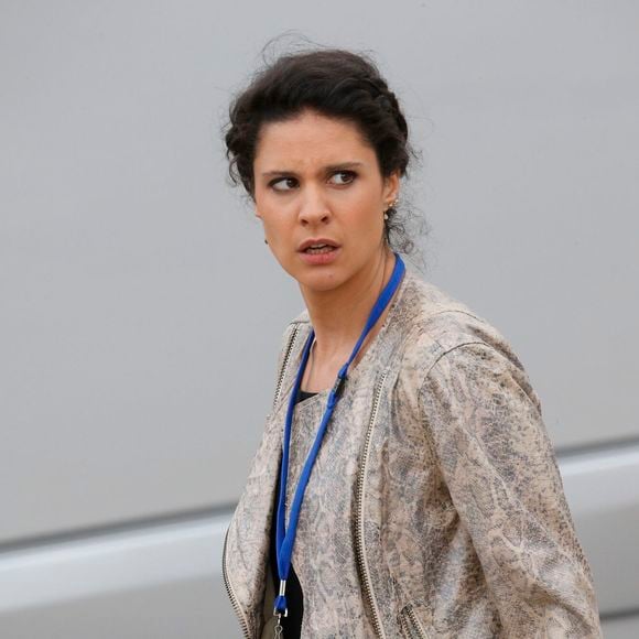 Apolline de Malherbe lors du défilé du 14 juillet 2015, place de la Concorde, à Paris, le 14 juillet 2015. © Alain Guizard/Bestimage