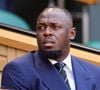 Usain Bolt n’a jamais caché son amour du football. 

Usain Bolt dans la loge royale lors de la cinquième journée du tournoi de Wimbledon.
