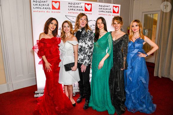 Fabienne Carat, Marie Denigot, Christophe Guillarme, Agathe de Fontenay, Lea François, Carole Carat assistant au concert de vente aux enchères "Les Talents Du Coeur" au profit de Mecenat Chirurgie Cardiaque à la Salle Gaveau. Paris, France, 30 mars 2026. Photo by Shootpix/ABACAPRESS.COM