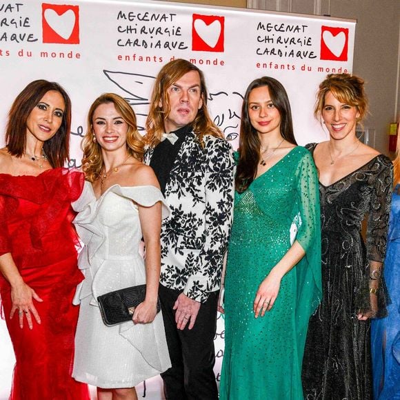 Fabienne Carat, Marie Denigot, Christophe Guillarme, Agathe de Fontenay, Lea François, Carole Carat assistant au concert de vente aux enchères "Les Talents Du Coeur" au profit de Mecenat Chirurgie Cardiaque à la Salle Gaveau. Paris, France, 30 mars 2026. Photo by Shootpix/ABACAPRESS.COM