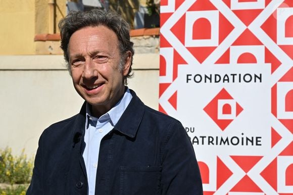 Exclusif - Stéphane Bern - Stéphane Bern et le Prince Albert II de Monaco ont visité l'Institut de biologie marine Michel Pacha à la Seyne sur Mer, le 11 octobre 2024, qui est l’un des dix-huit sites français lauréats du loto du patrimoine. © Bruno Bebert / Bestimage