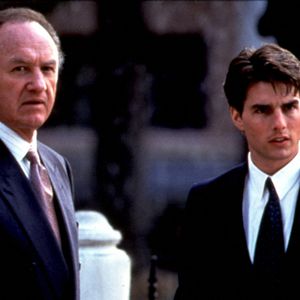Gene Hackman et Tom Cruise dans "The Firm" (1993) - Photo by Cover Images/ABACAPRESS.COM