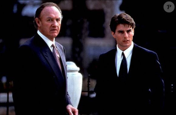 Gene Hackman et Tom Cruise dans "The Firm" (1993) - Photo by Cover Images/ABACAPRESS.COM