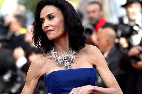 Demi Moore - Montée des marches du film " La bola negra " lors du 79ème Festival International du Film de Cannes, le 21 mai 2026. © Olivier Borde / Bestimage
