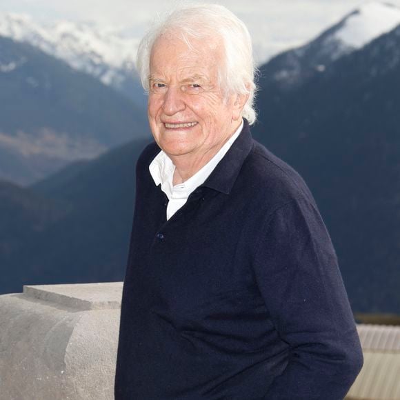 André Dussolier pour le film Juliette dans son bain. - Rendez-vous avec les actrices et acteurs de la 24ème édition du festival Tv de Luchon le 12 février 2022. © Christophe Aubert / Bestimage