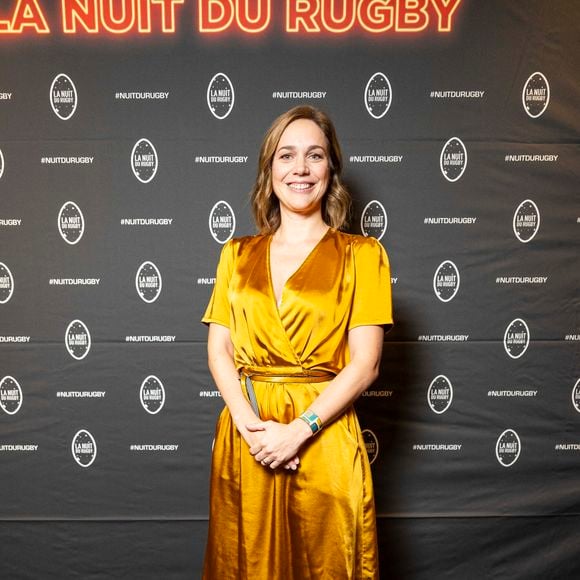 Nathalie Péchalat - Soirée de la 19ème édition de la Nuit du Rugby à l'Olympia, Paris le 20 novembre 2023. © Pierre Perusseau/Bestimage