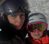 Sylvie Tellier au ski avec sa familles pour les fêtes de fin d'année. Instagram