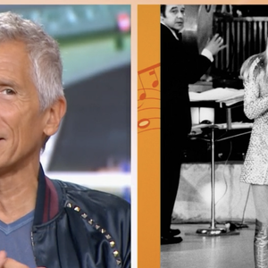 Nagui invité de "Télématin" sur France 2.