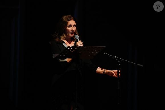 Semi- Exclusif - Valérie Karsenti - Soirée caritative "Les artistes s'engagent aux côtés des arméniens du Haut-Karabagh et d'Arménie, pour les 200 jours du blocus" à la salle Gaveau à Paris. Photo par Christophe Clovis / Bestimage
