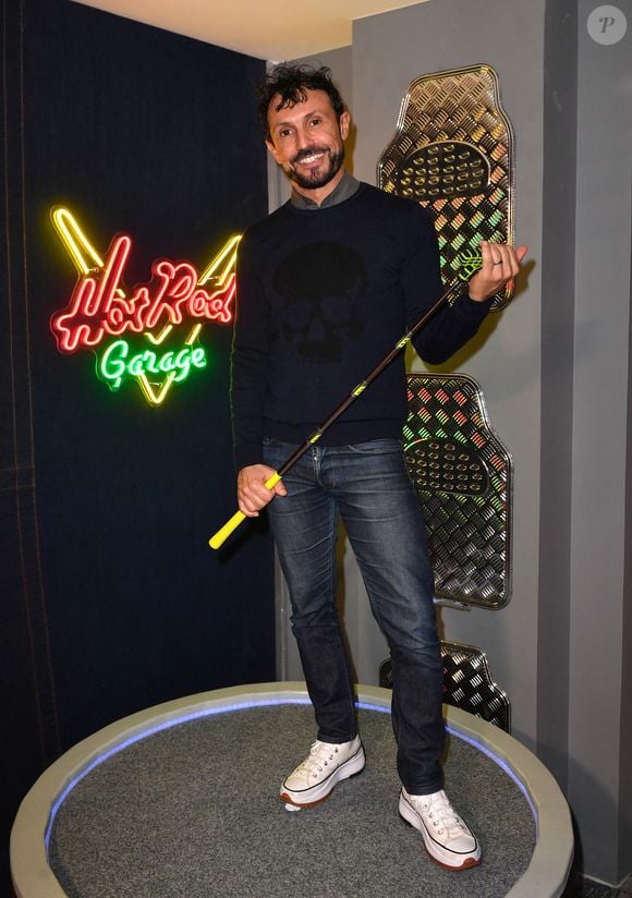 Willy Rovelli - Soirée d'inauguration de "Mad Golf", le premier mini-golf indoor à Paris le 18 janvier 2023.
© Veeren/Bestimage