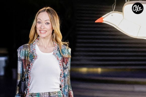 Olivia Wilde au photocall du défilé Chanel Collection Femme Prêt-à-Porter Printemps/Eté 2027 lors de la Fashion Week de Paris (PFW) au Grand Palais, à Paris, France, le 5 octobre 2026.

© Olivier Borde/Bestimage