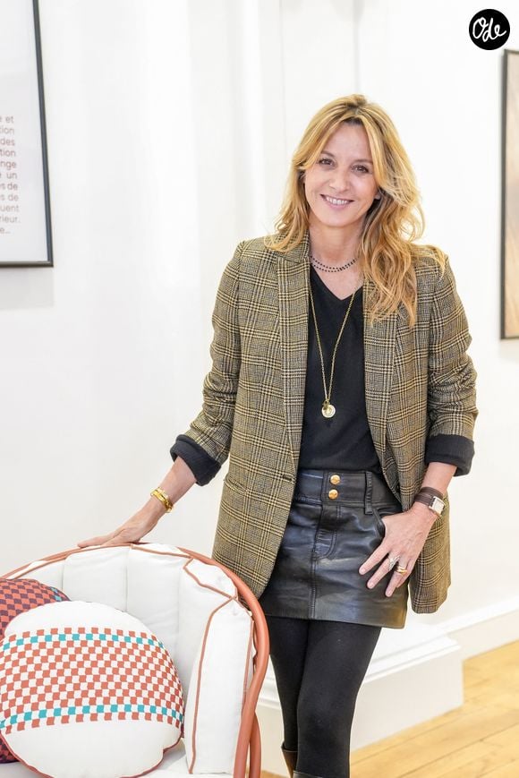 Sa mère a révélé la nouvelle dimanche 30 août 2026, sur Instagram.
Sarah Poniatowski - Présentation de la collection "Tamsa" Maisons du Monde x Sarah Poniatowski à l'Atelier Richelieu à Paris, France. © Anne-Sophie Guebey/Bestimage