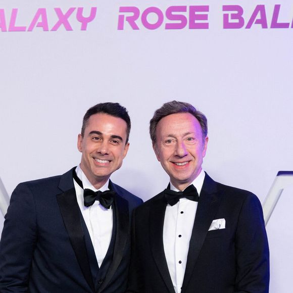 Stéphane Bern et Yori Bailleres lors de la 70e édition du "Bal de la Rose"à Monaco, le 21 mars 2026.

© Olivier Huitel/Pool Monaco/Bestimage