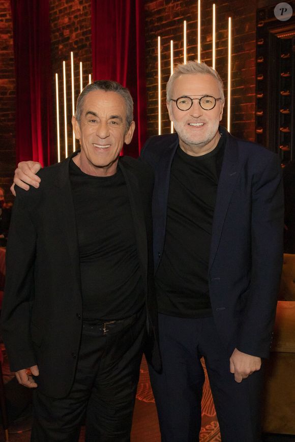 Exclusif - Thierry Ardisson, Laurent Ruquier - Backstage de l'enregistrement de l'émission "On Est En Direct" (OEED), présentée par L.Ruquier, diffusée sur France 2 le 6 mars
© Jack Tribeca / Bestimage