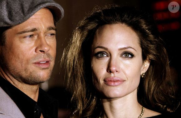 Brad Pitt et Angelina Jolie arrivent à la première européenne de 'Beowulf', au Vue Leicester Square, à Londres, Royaume-Uni, le 11 novembre 2007. Photo Yui Mok/PA Photos/Abaca
