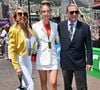 Toute la famille royale des Deux-Siciles avait fait le déplacement pour l'occasion.
Le prince et la princesse Charles et Camilla de Bourbon des Deux Sicilese et leur fille la princesse Maria Chiara de Bourbon des Deux-Siciles - Formula 1 Louis Vuitton Grand Prix de Monaco 2026 le 7 juin 2026. © Bruno Bebert/Bestimage
