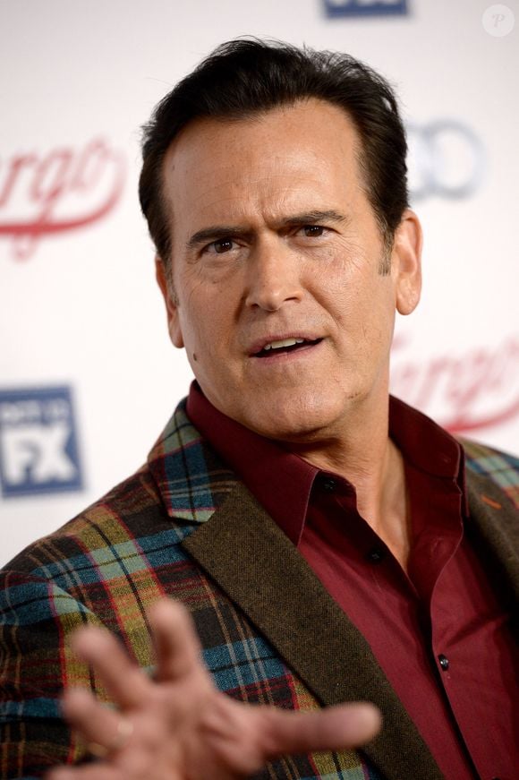 Bruce Campbell assiste à la première de la saison 2 de Fargo de FX qui s'est tenue au ArcLight Cinemas à Los Angeles, CA, USA, le 7 octobre 2015. Photo by Lionel Hahn/ABACAPRESS.COM