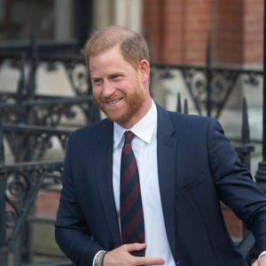 Le prince Harry, duc de Sussex à l'issue du 2ème jour de son appel de la décision de la Haute Cour à propos de son droit à des gardes du corps armés payés par le contribuable, le 9 avril 2025. Zuma Press / Bestimage
