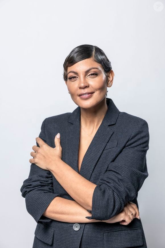 Exclusif - Nawell Madani - Studio - Enregistrement de l'émission "La chanson secrète", présentée par N.Aliagas et diffusée le 29 décembre sur TF1
© Guillaume Gaffiot-Cyril Moreau / Bestimage