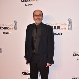 Jean-Pierre Bacri arrivant à la 43e cérémonie annuelle des César du cinéma qui s'est tenue à la salle Pleyel à Paris, en France, le 2 mars 2018. Photo par Berzane-Marechal-Wyters/ABACAPRESS.COM