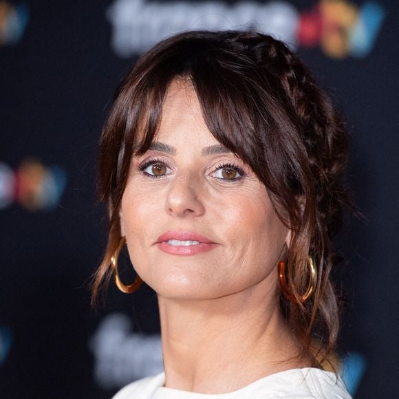 Faustine Bollaert assiste à la conférence de presse de rentrée de France Télévisions à Paris, en France, le 11 juillet 2023. Photo par : Aurore Maréchal/ABACAPRESS.COM