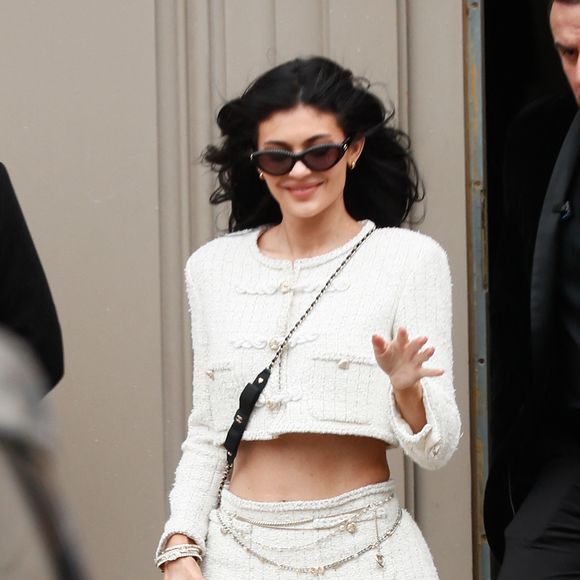 Kylie Jenner - Les célébrités au défilé Chanel "Collection Haute Couture Printemps/Eté 2025" lors de la Fashion Week de Paris (PFW), le 28 janvier 2025
© Christophe Clovis / Bestimage