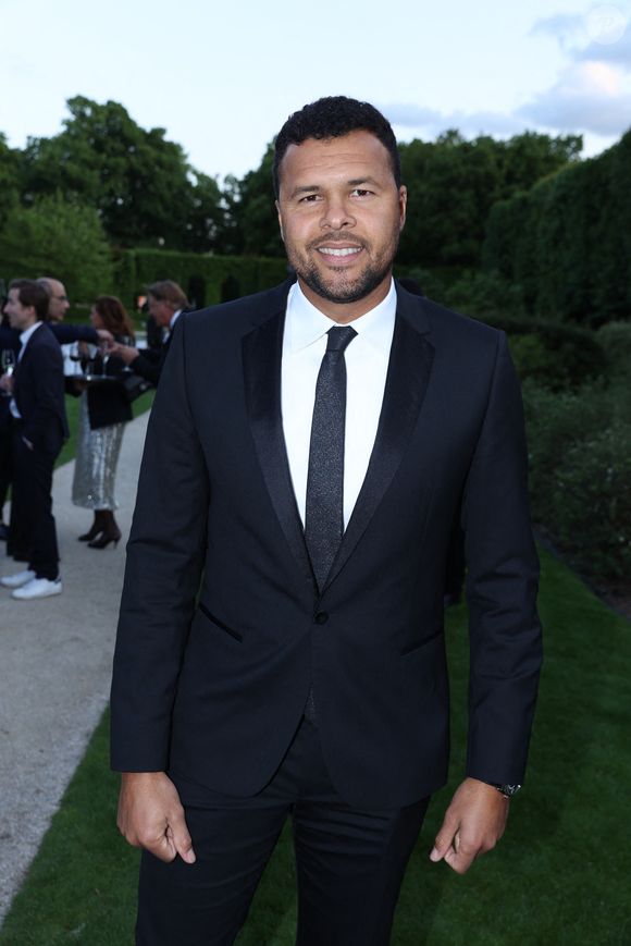 Jo Wilfried Tsonga - Les célébrités fêtent le centenaire des 24 Heures du Mans au musée Rodin à Paris, le 16 mai 2023. 
© Rachid Bellak / Bestimage