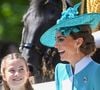 Kate et Charlotte les reines des tendances
La princesse Charlotte, Catherine, princesse de Galles pendant le défilé des couleurs, à Londres, Royaume-Uni Photo by Zak Hussein/Splash News/ABACAPRESS.COM